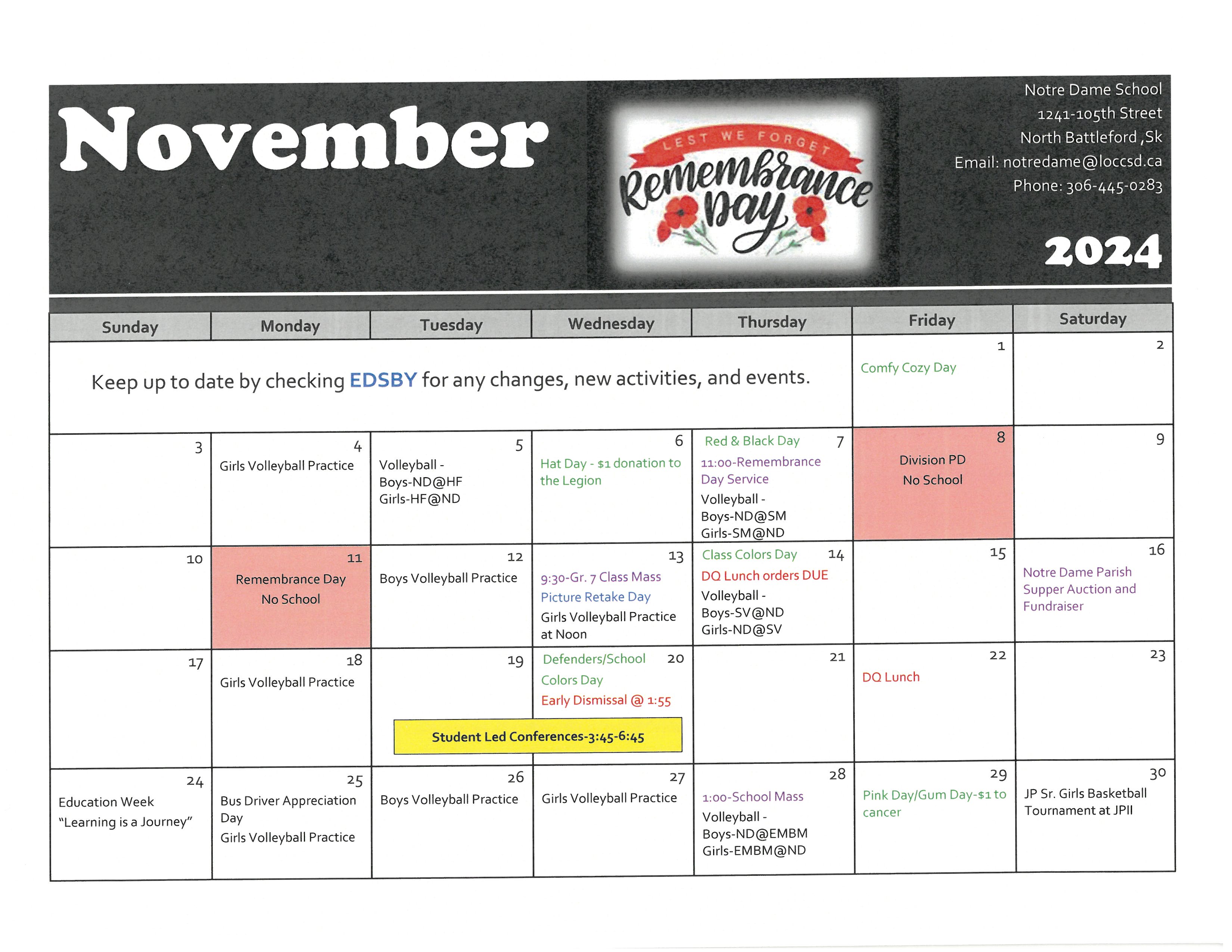 November 2024 Calendar