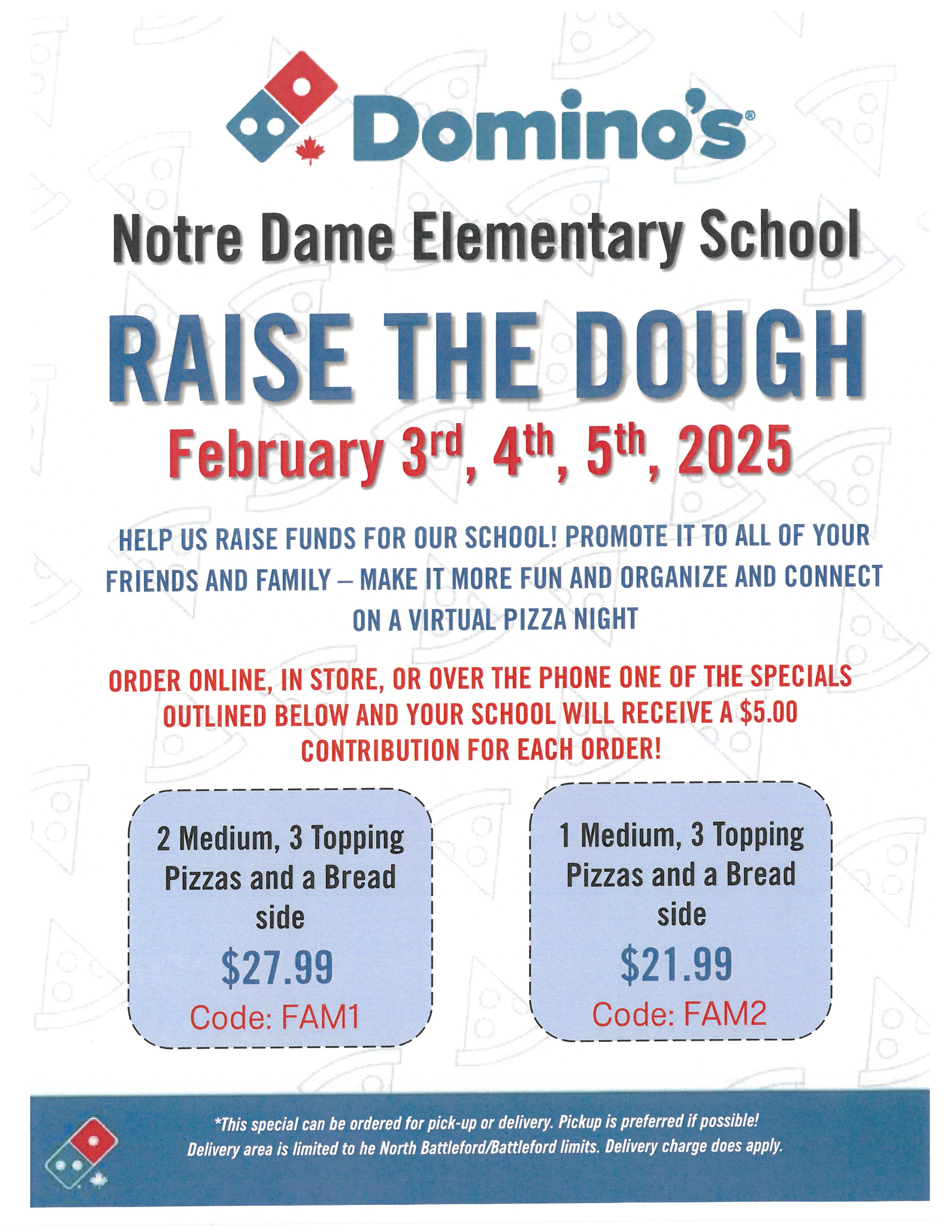 Raise the Dough Fundraiser