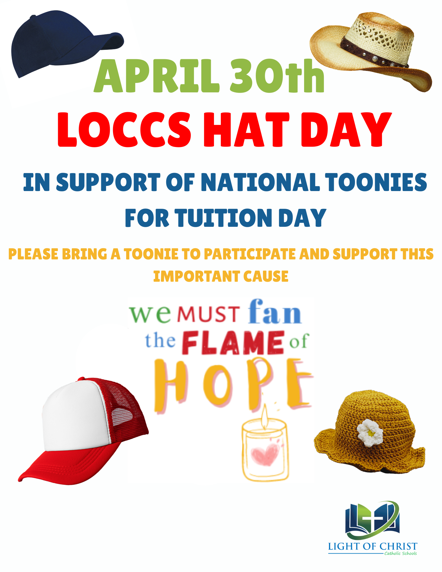Toonies for Tuition Day