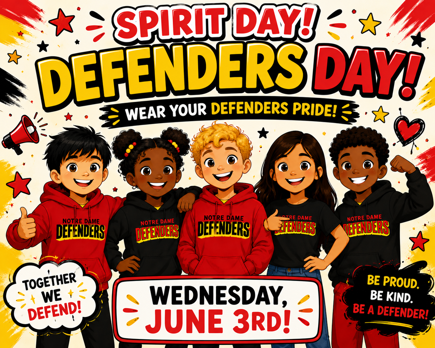 Defenders Spirit Day