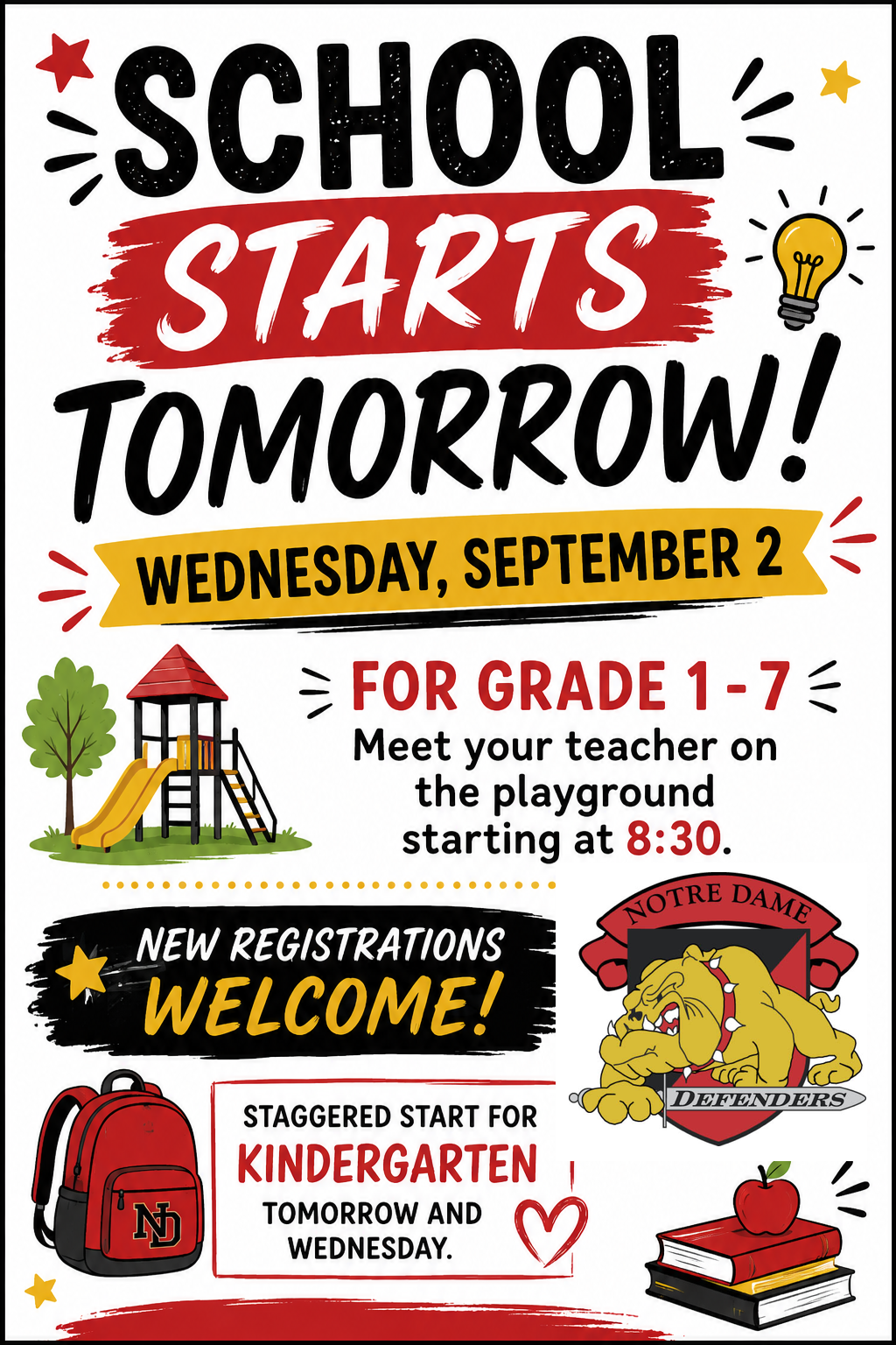 See you tomorrow! 